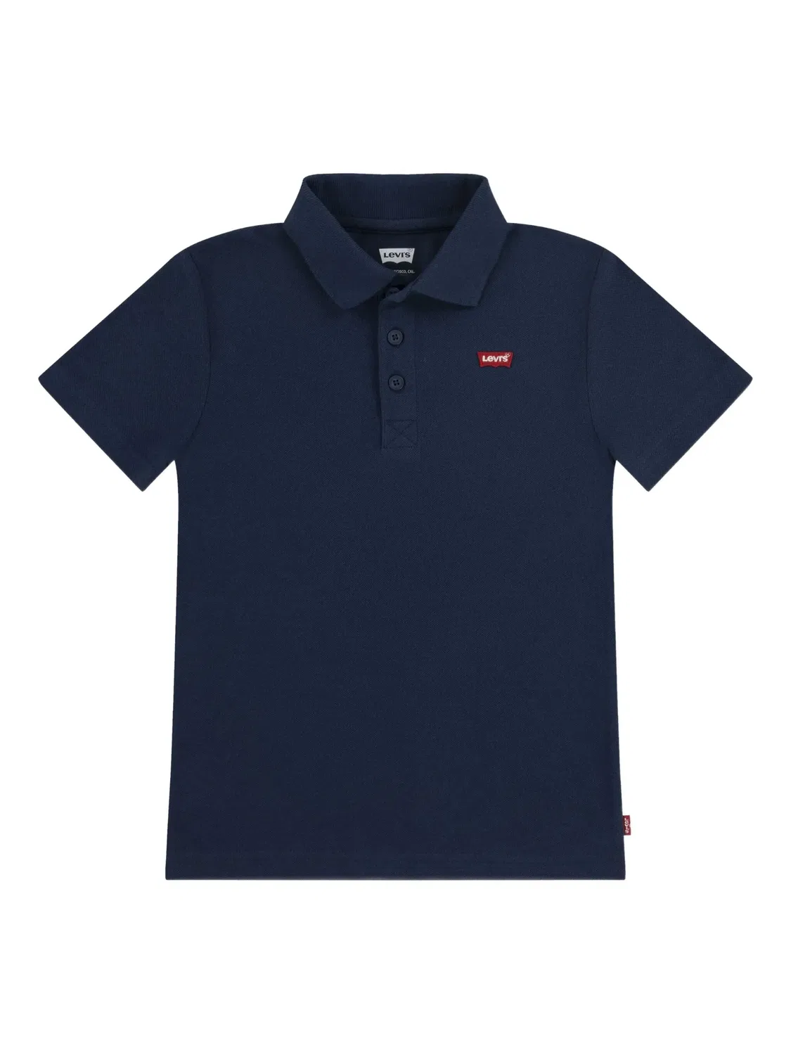 Поло с логотипом Levi's, темно-синий