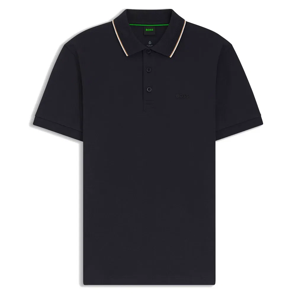 Мужское поло с коротким рукавом GOC Birdie Paule BOSS, Blue
