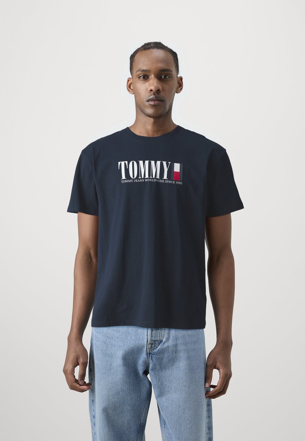 

Футболка с принтом Flag Tommy Hilfiger, темно-синий