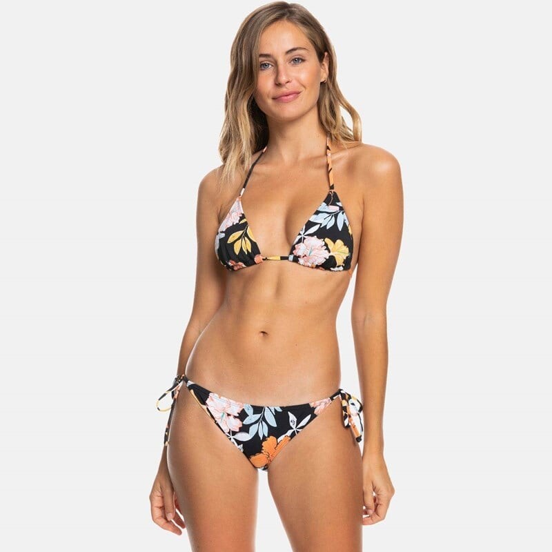 

Женский купальник умеренный тики Roxy, черный