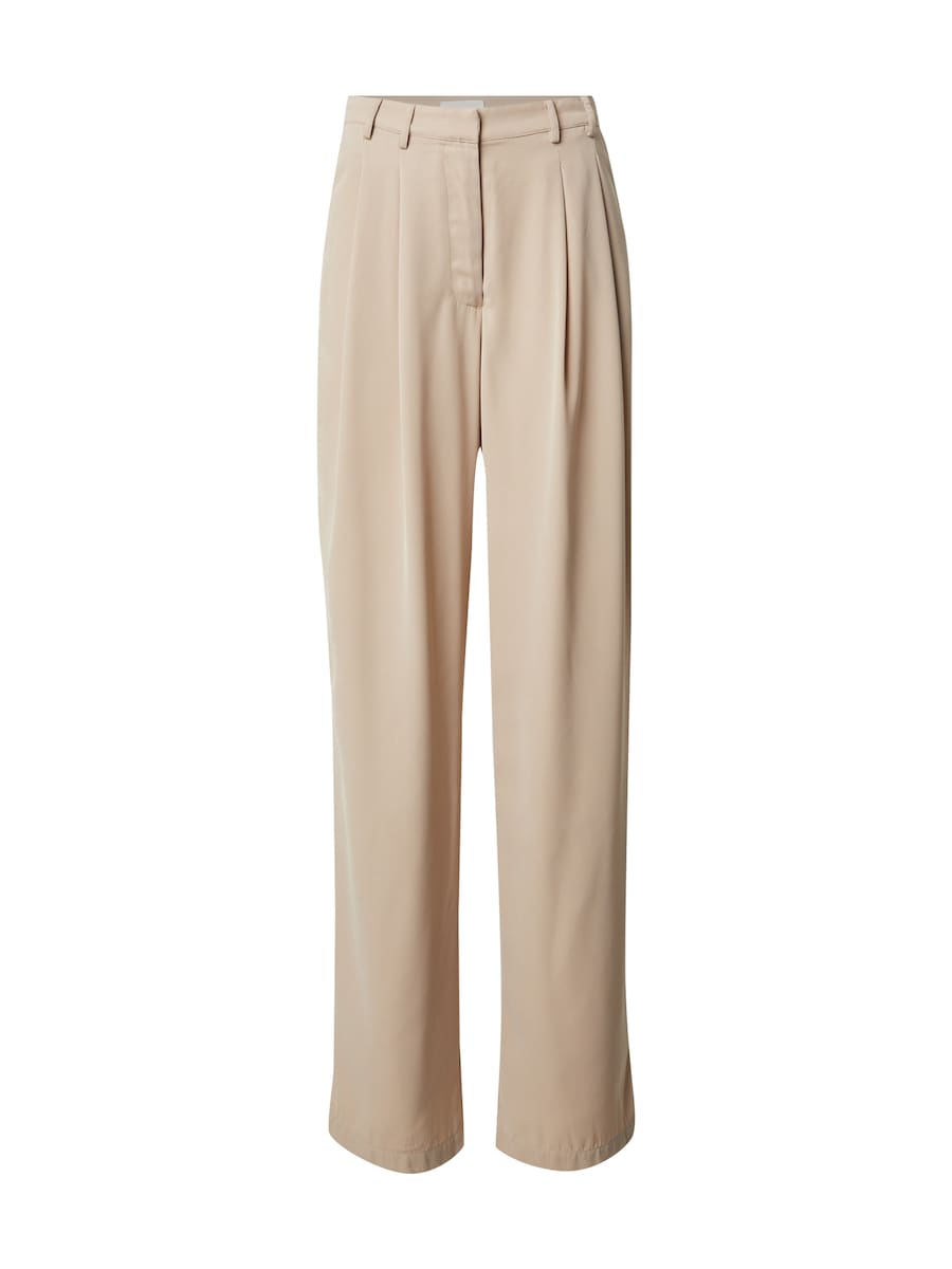 

Свободные брюки со складками спереди LeGer by Lena Gercke Kora, бежевый