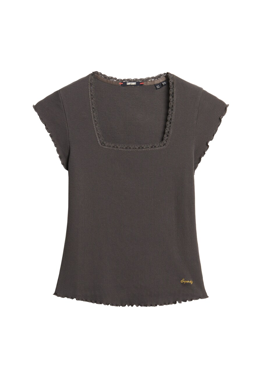 

Рубашка Superdry Essential, цвет Anthracite/Dark grey