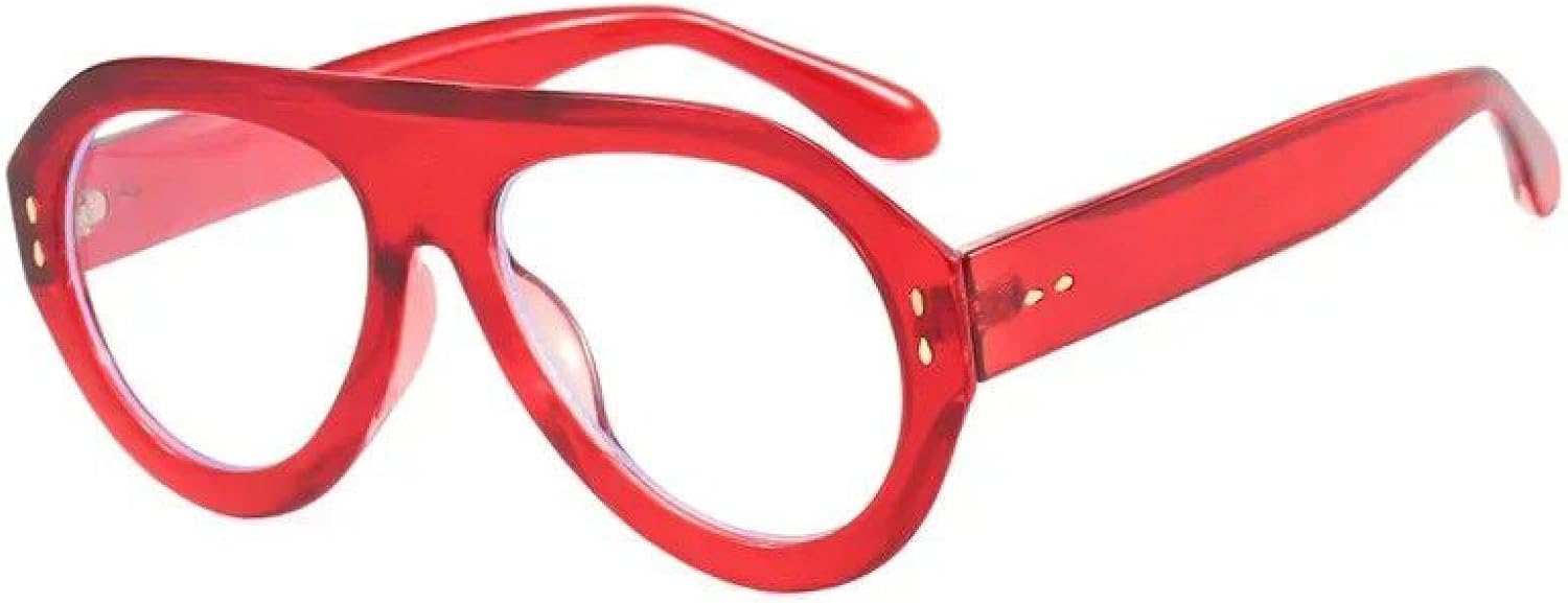 

Модные мужские солнцезащитные очки большого размера в цельной оправе с цветными зеркальными линзами для женщин, с заклепками, защита от УФ-излучения UV400 TVTBBVV, Wine Red Clear