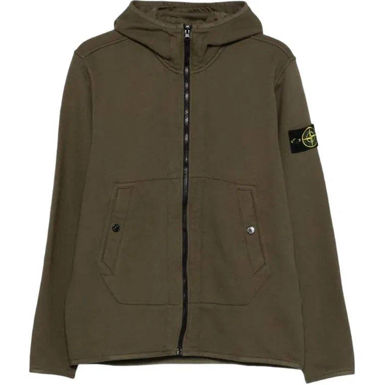 Свитшот мужской Stone Island Army Green