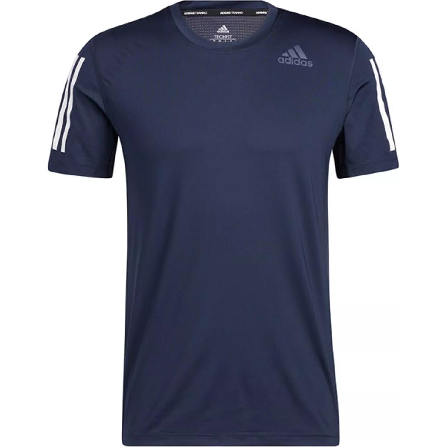 

Футболка Tech Fit мужская, цвет морской волны Adidas, Marine Blue