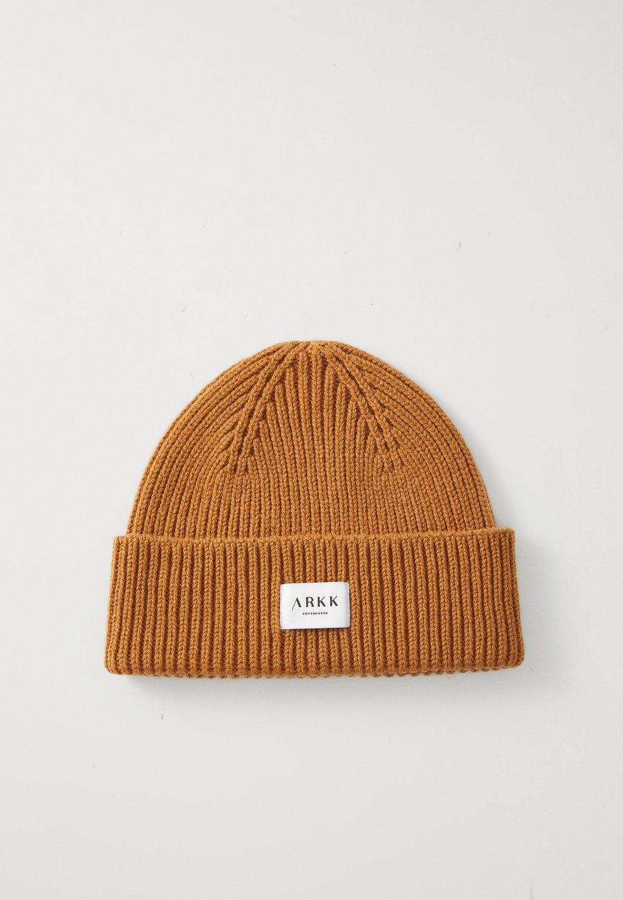 

Шапка ARKK Copenhagen CLASSIC BEANIE UNISEX, Tan/Brown