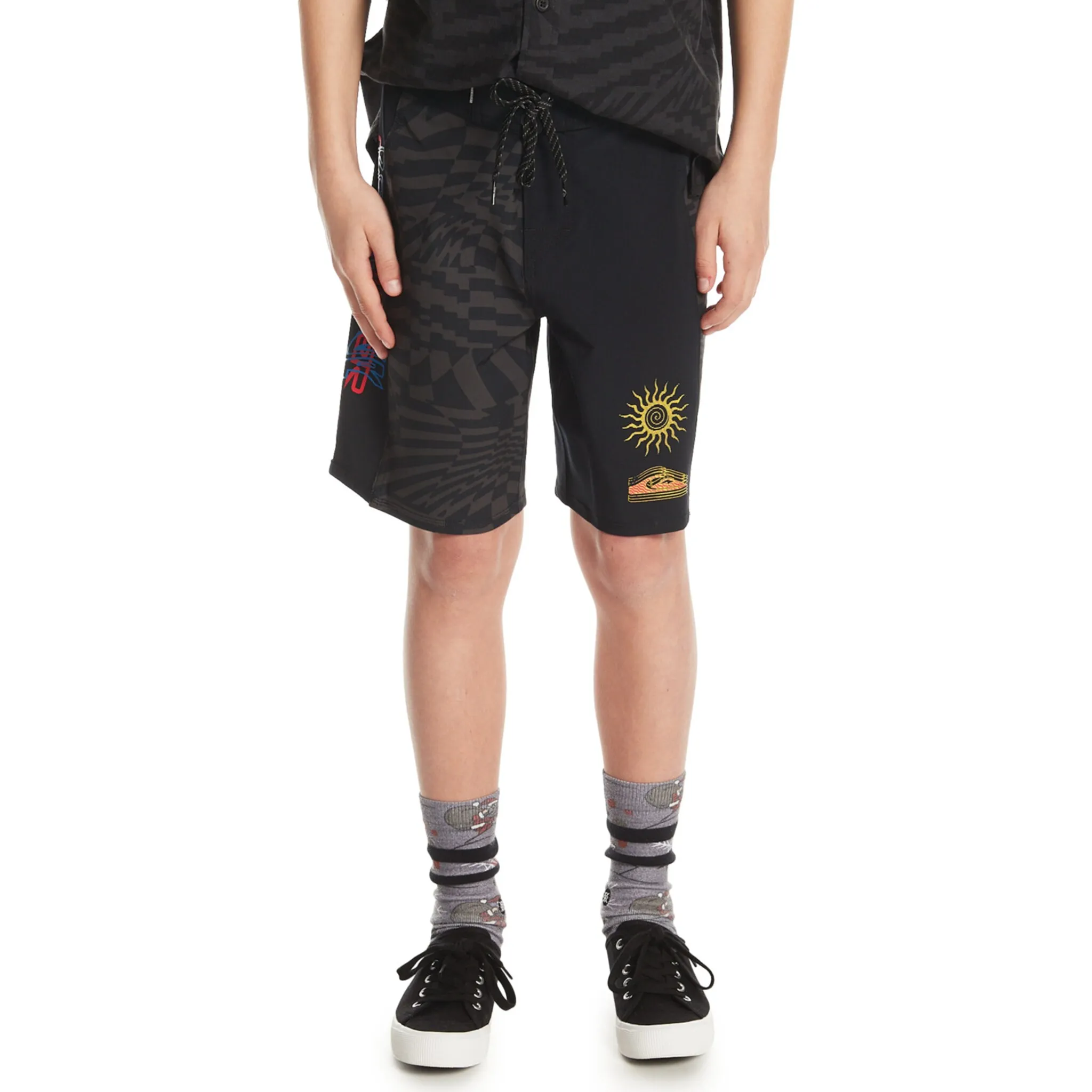 

Шорты для плавания Quiksilver «Surfsilk Radical Arch 16»», черный