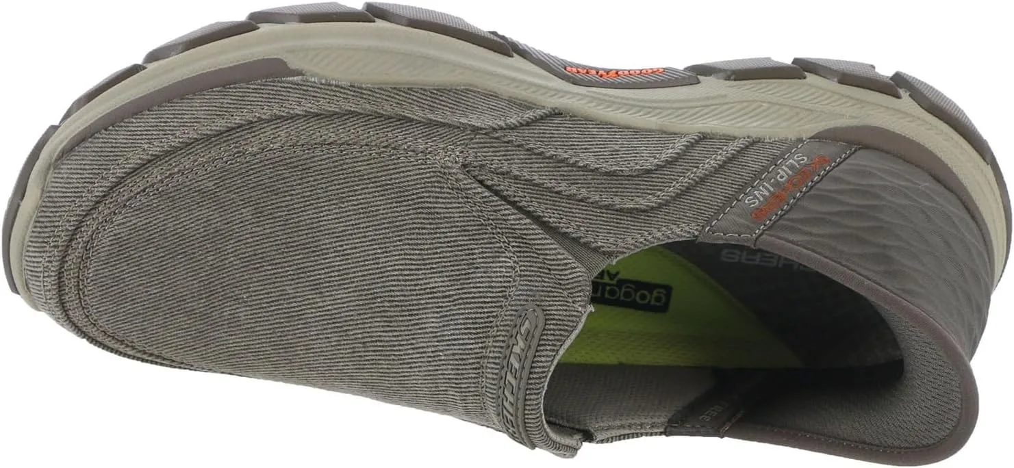 Мужские лоферы Skechers Respected Holmgren, коричневый — фото 2