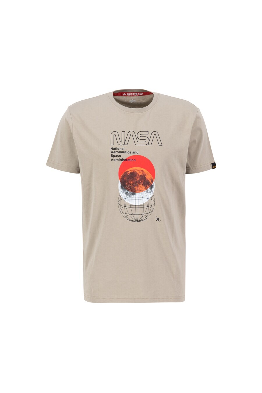 

Футболка Alpha Industries NASA ORBIT, песочный