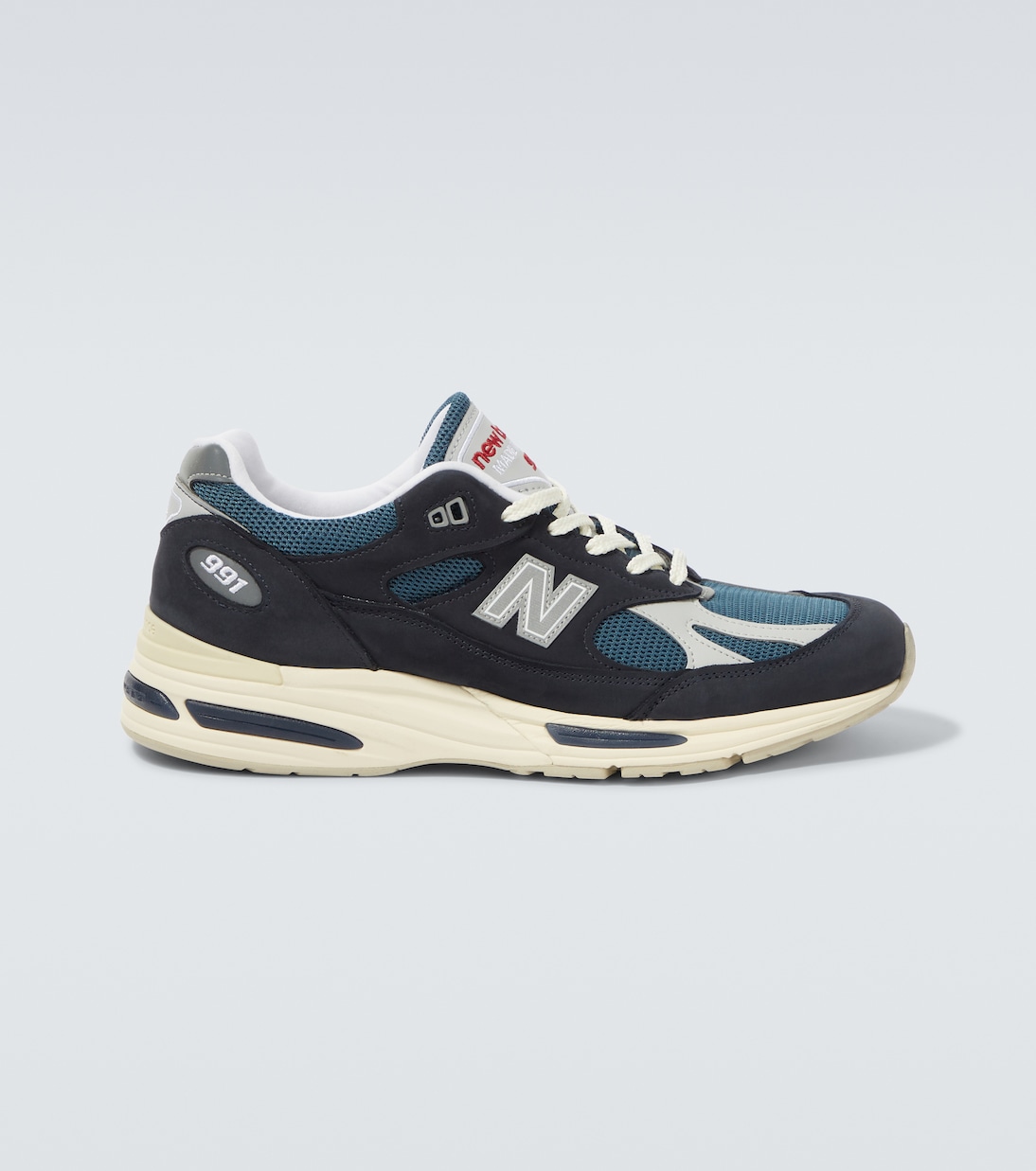 

991v2 замшевые кроссовки New Balance, Total Eclipse