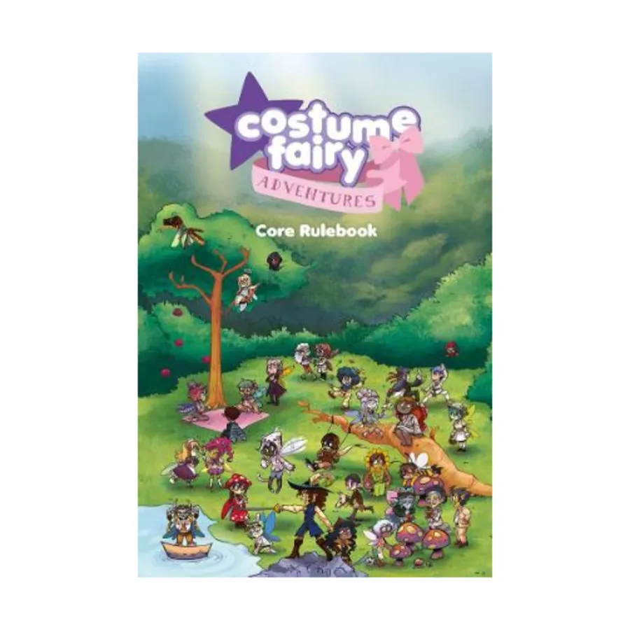 

Costume Fairy Adventures - Core Rulebook (POD, Premium Color), Role Playing Games (Penguin King Games), твердый переплет