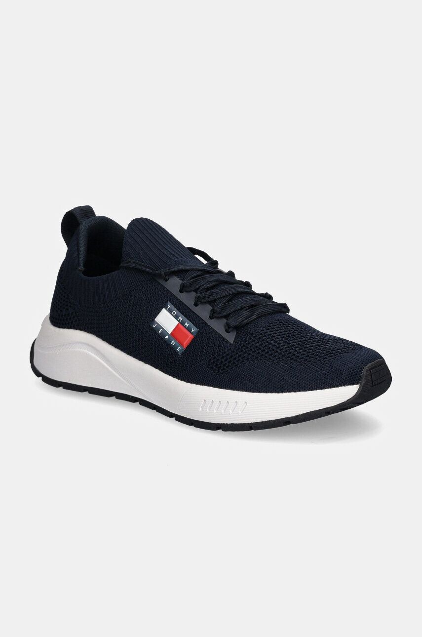 

Кроссовки Tommy Jeans TJM RUNNER ТРИКОТАЖНЫЕ, темно-синий