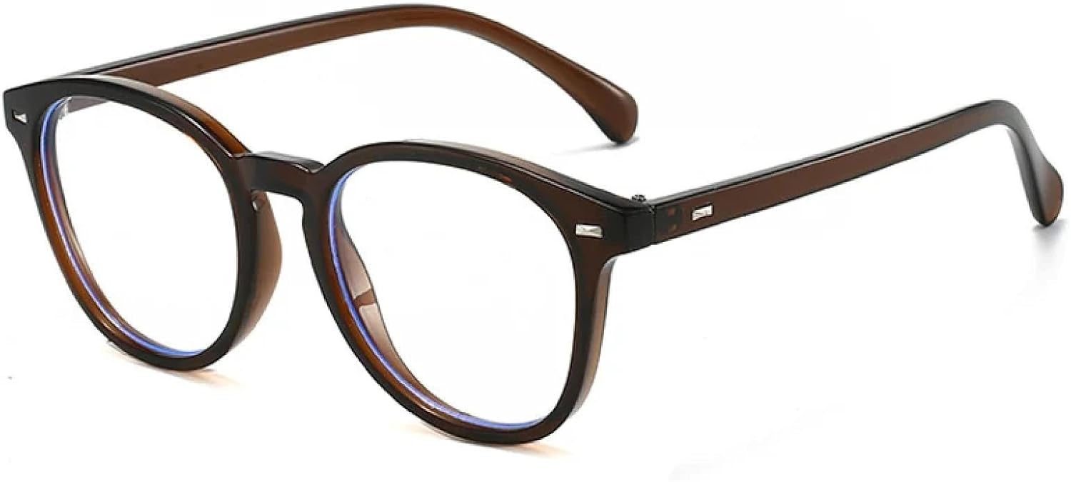 

Солнцезащитные очки с защитой от УФ-излучения UV400 | Женские овальные очки с прозрачными линзами цвета «океан» для занятий спортом на открытом воздухе и вождения DSVIGF, Brown Clear