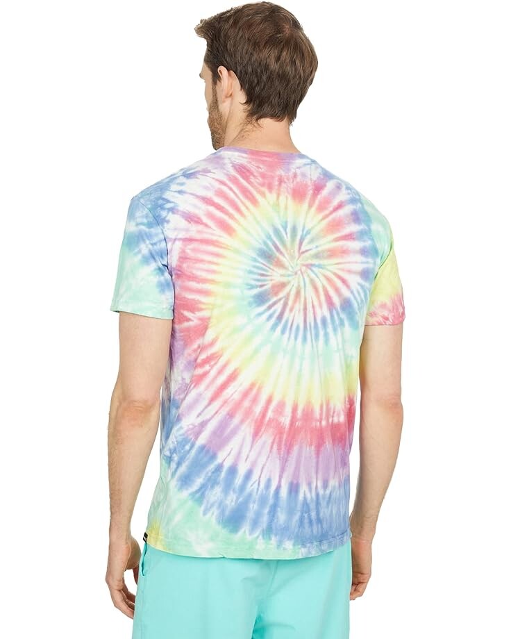 

Футболка Hurley Pride One & Only Boxed Spiral Short Sleeve Tee, цвет Multicolor