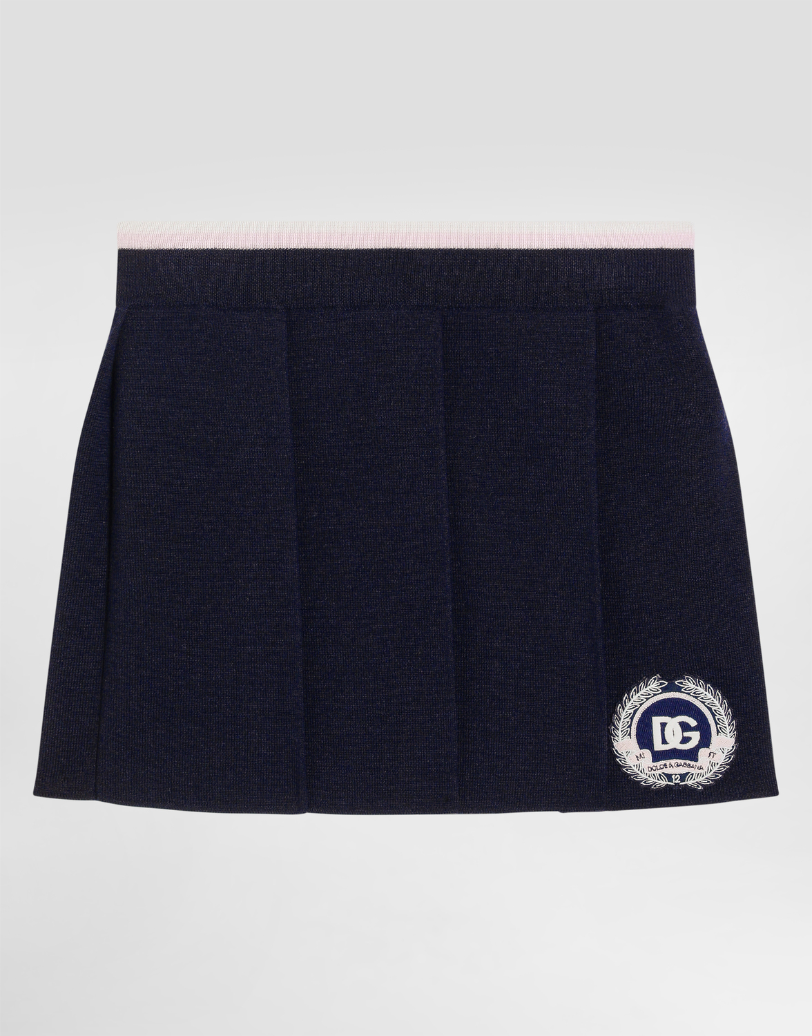 

Вязаная юбка Dolce&Gabbana, синий