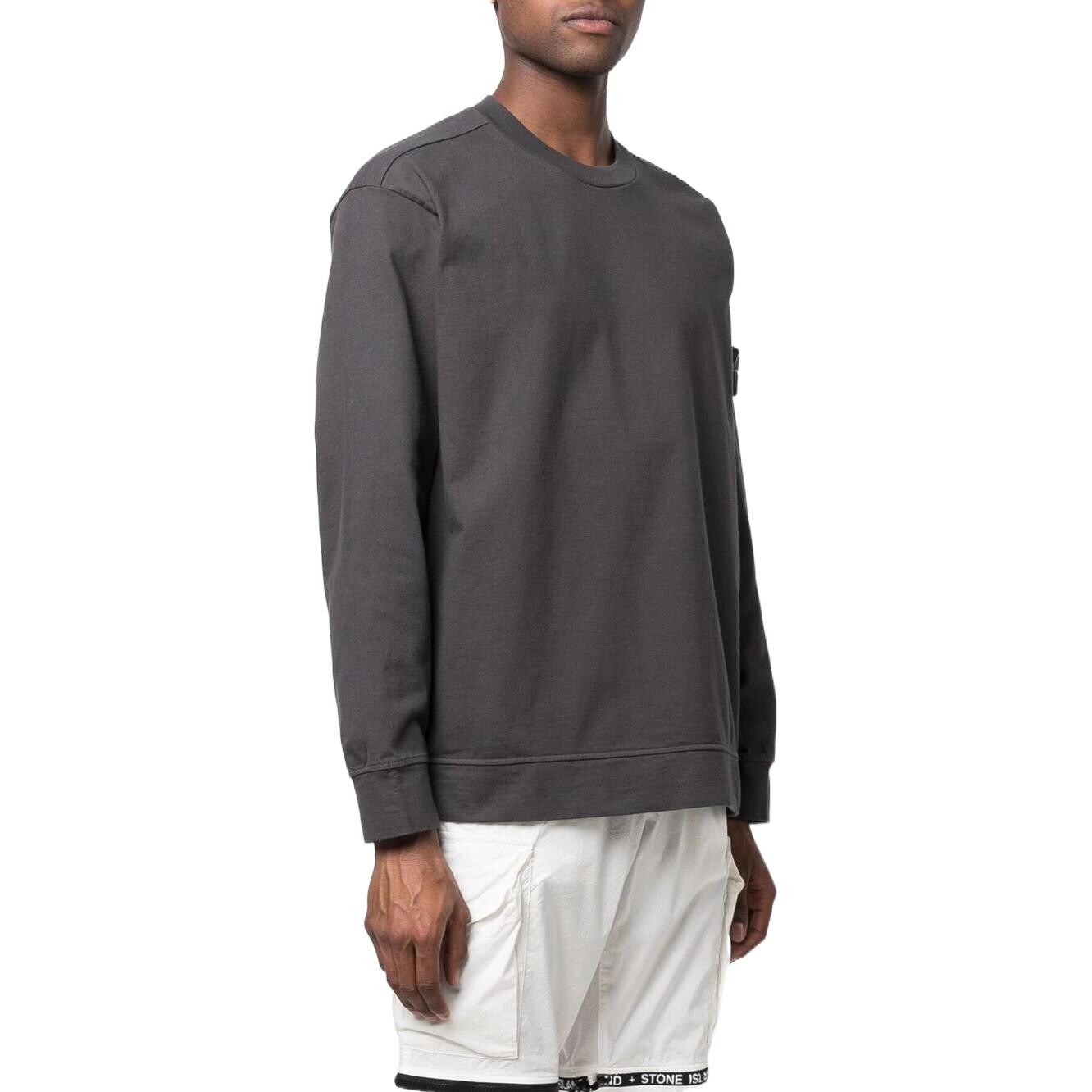 

Толстовка мужская серая Stone Island, серый