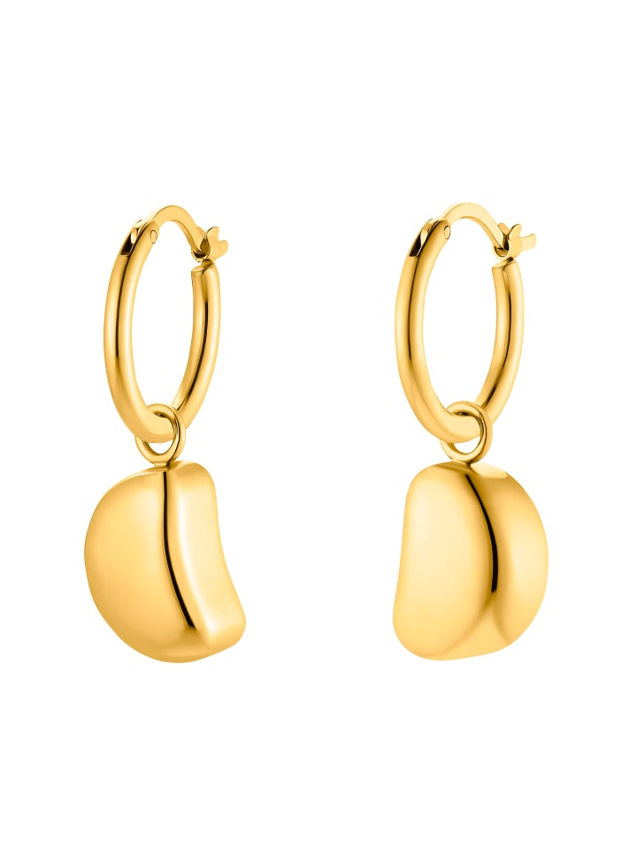 

Steel_Art Мужские серьги-кольца Bennet, золотистого цвета