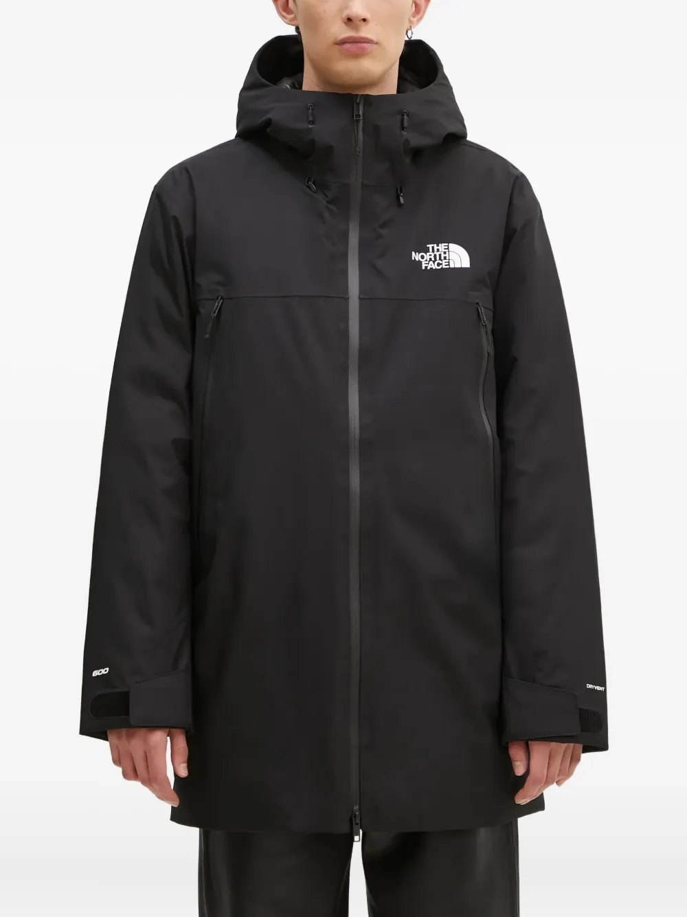 

Куртка на молнии с капюшоном The North Face, черный