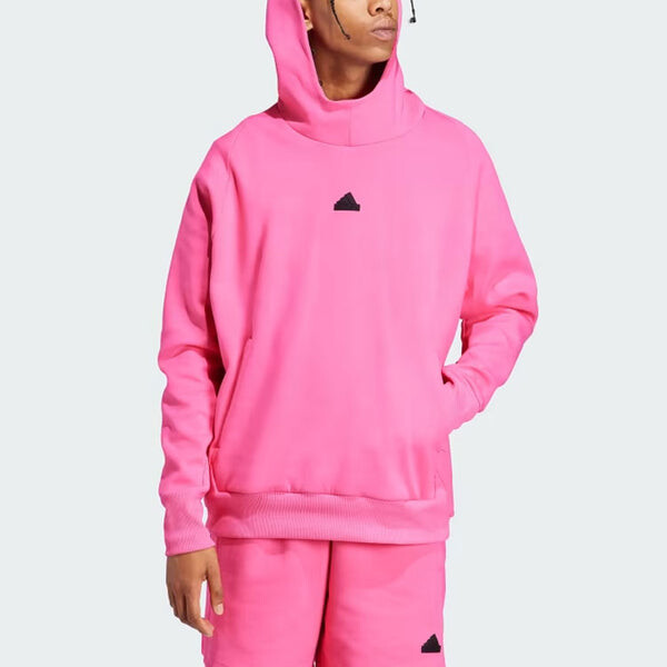 Толстовка Adidas New Adidas Z.N.E. Premium Hoodie 'Pink Fusion', розовый — фото 2