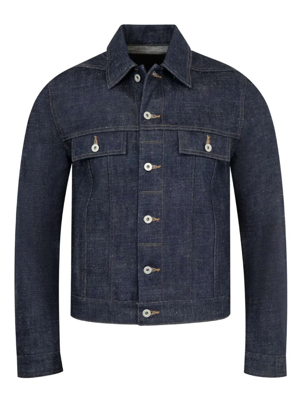 

Джинсовая куртка на пуговицах Rick Owens DRKSHDW, синий