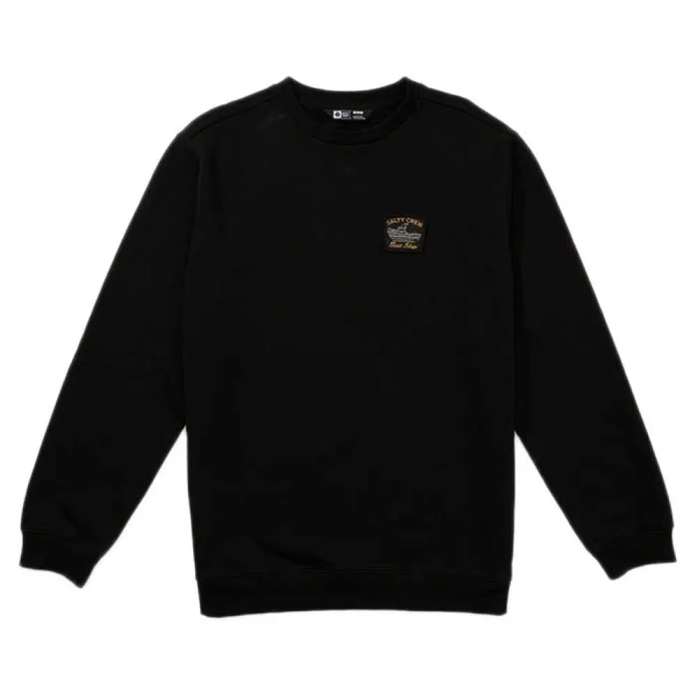 

Толстовка Salty Crew Crafted crew fleece, черный