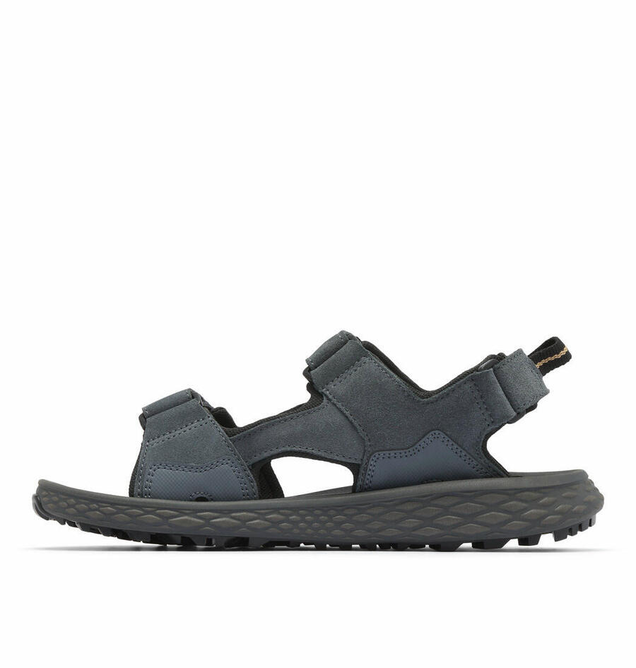 Сандалии мужские шлёпанцы COLUMBIA Konos Hiker 3 Strps - Graphite — фото 4