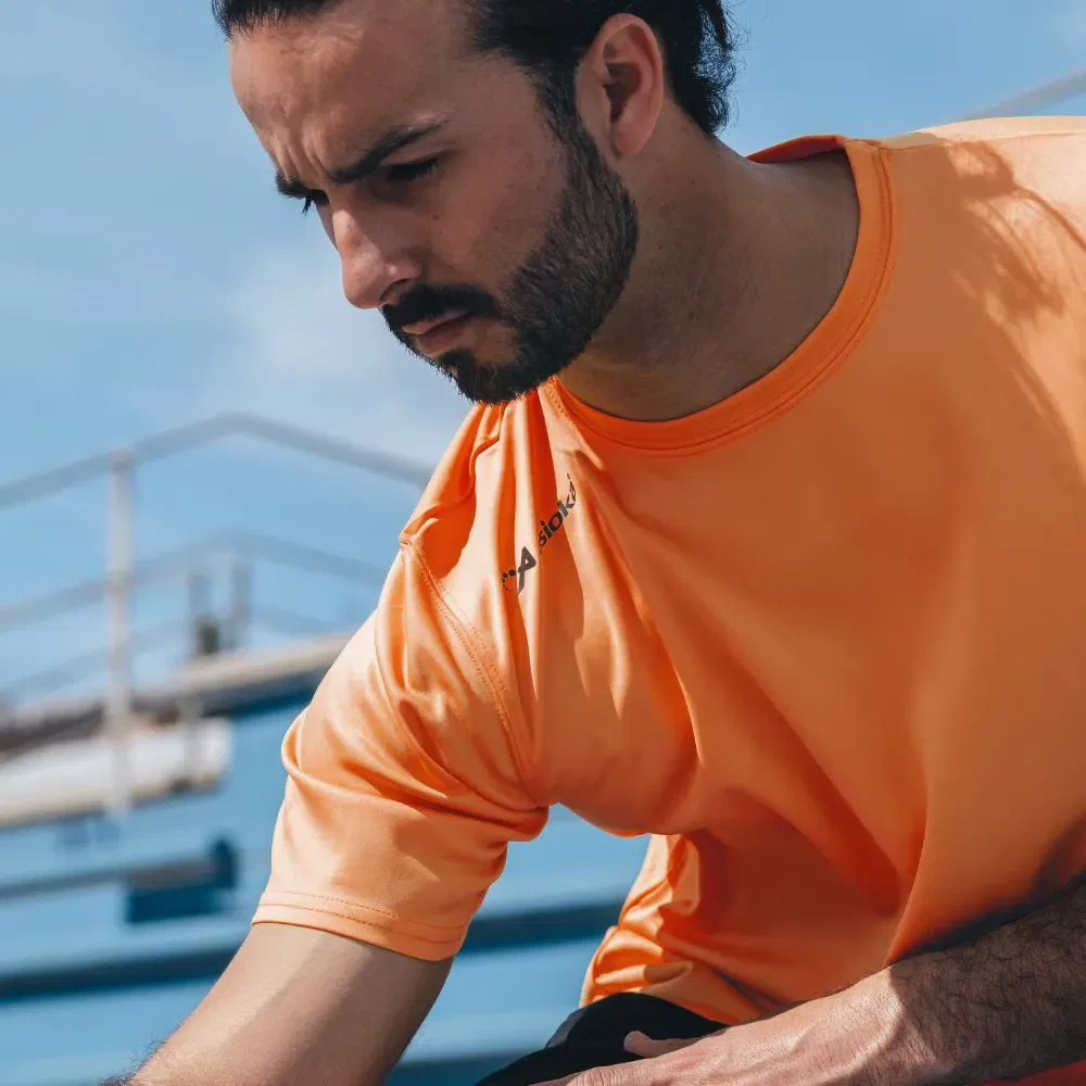 Детская футболка для мальчиков спортивная Premium Asioka, Naranja — фото 3