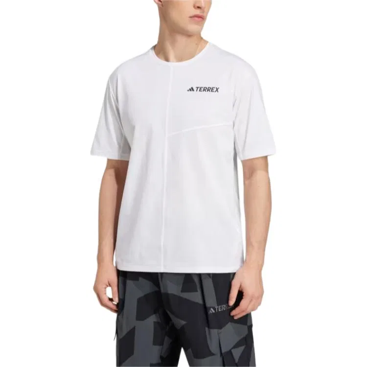 Мужская футболка с принтом Terrex Multi Climacool Adidas, White — фото 3