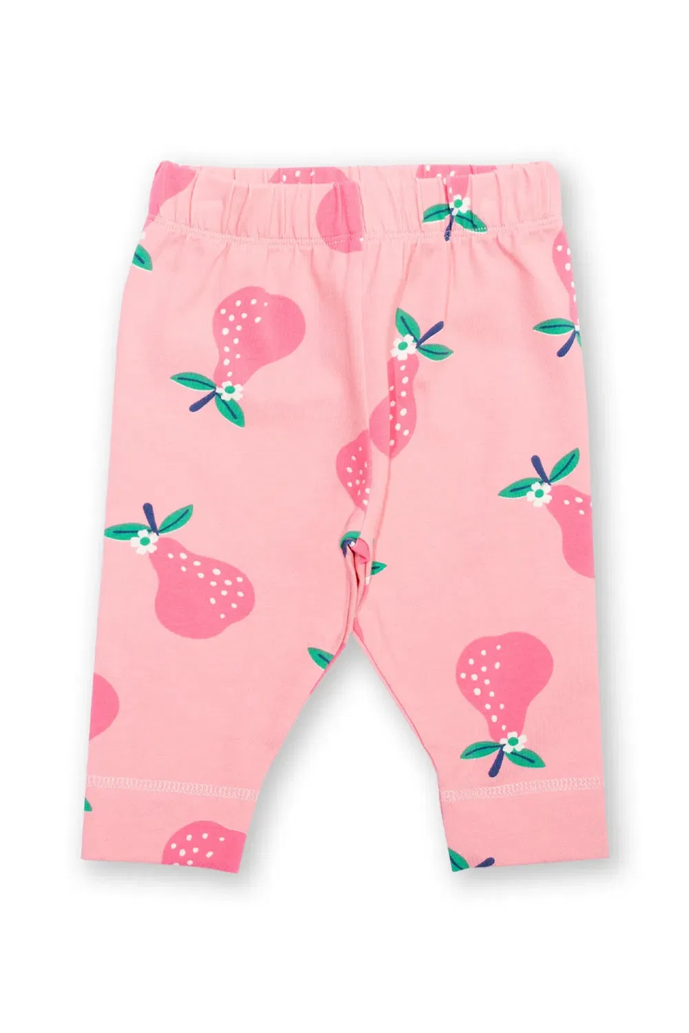 Детские леггинсы из органического хлопка с принтом Baby Pear-fect Kite, Pink