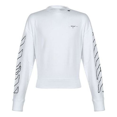 

Толстовка abstract arrows sweatshirt arrow long sleeves pullover white Off-White, белый