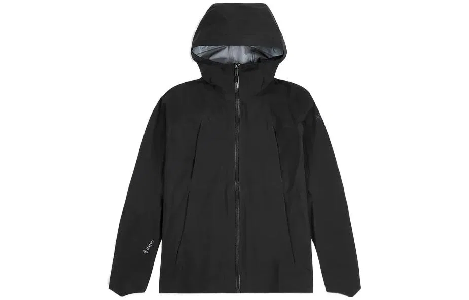Мужская ветровка из водостойкой дышащей ткани с капюшоном Arcteryx, Exosphere Blue/Exosphere — фото 3