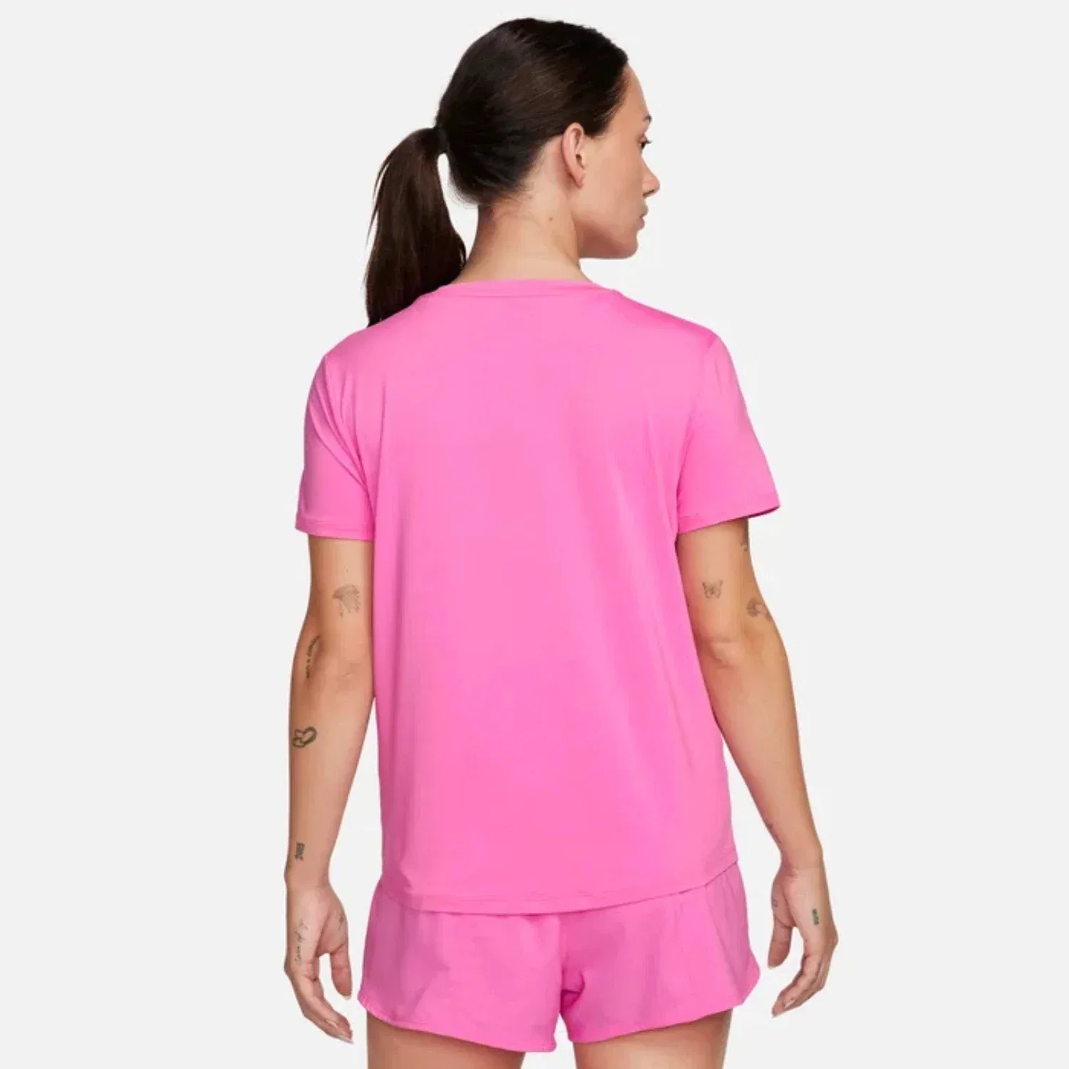Женская футболка с коротким рукавом One Classic Top Nike, розовый — фото 2