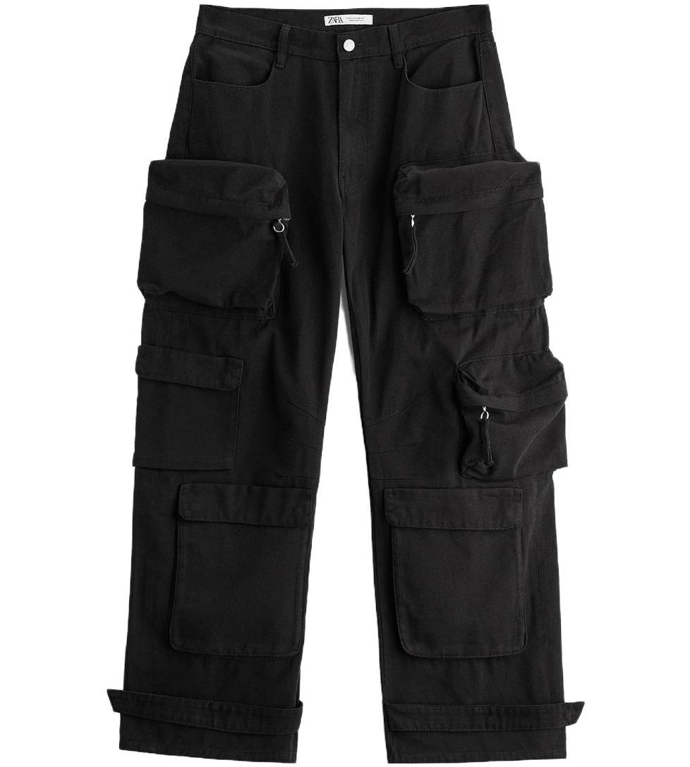 

Повседневные брюки мужские Zara Moderate, черный