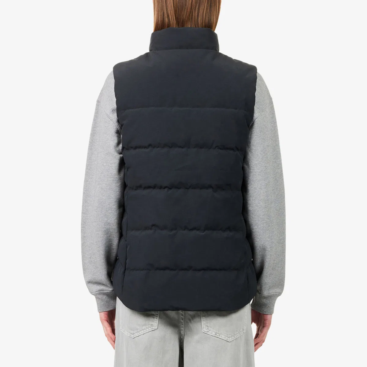 Жилет свободного кроя с подкладкой из пуха Canada Goose, черный — фото 4