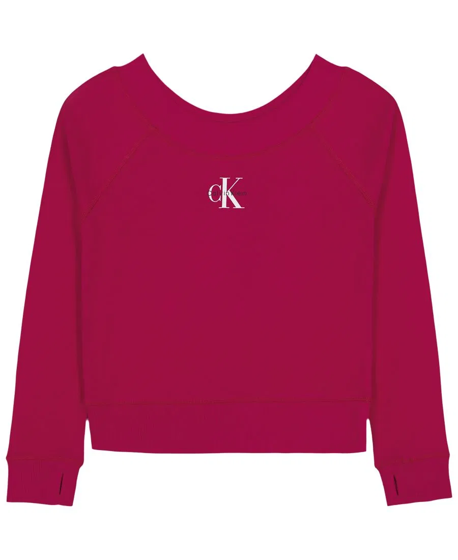 Футболка с длинным рукавом Calvin Klein, Sangria
