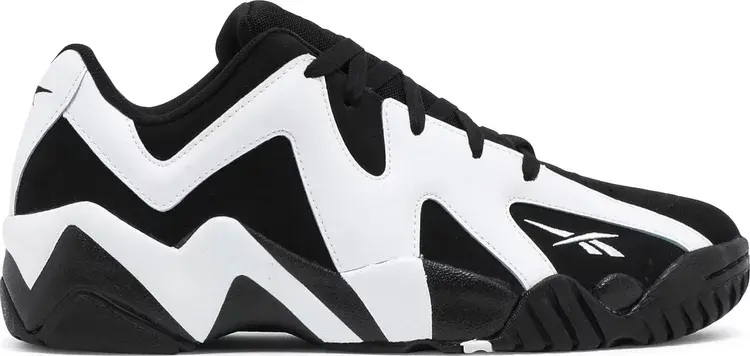 

Кроссовки kamikaze 2 low og 'black white' 2021 Reebok, черный, Черный;серый, Кроссовки kamikaze 2 low og 'black white' 2021 Reebok, черный