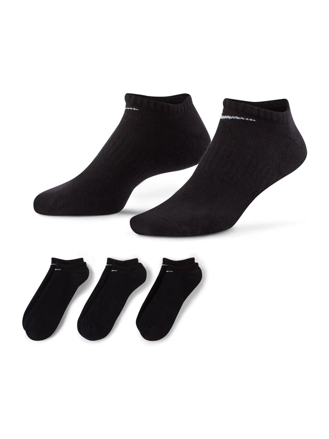 Носки повседневные Nike Everyday Cushioned, черные