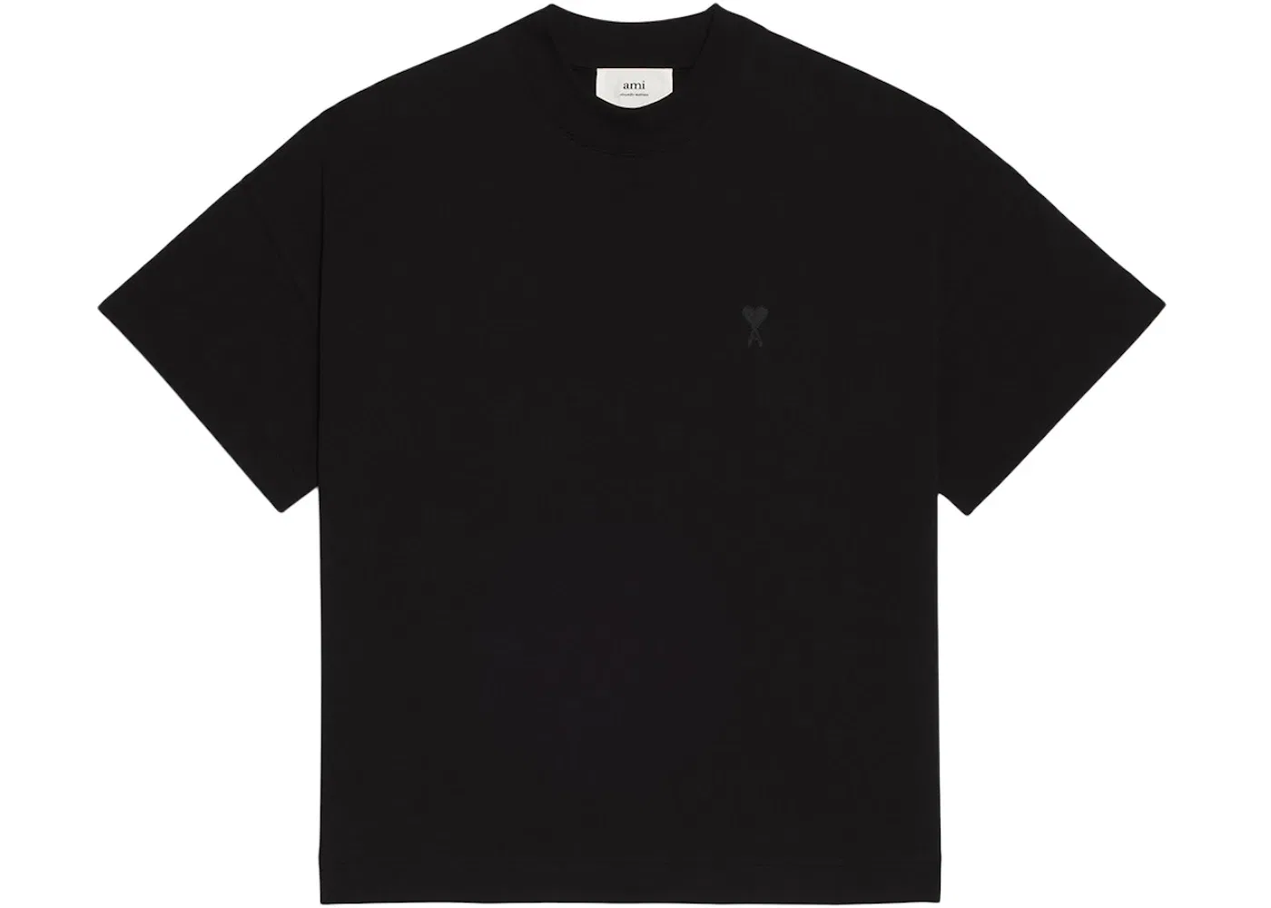 Унисекс футболка с принтом Ami de Coeur Ami Paris, Black
