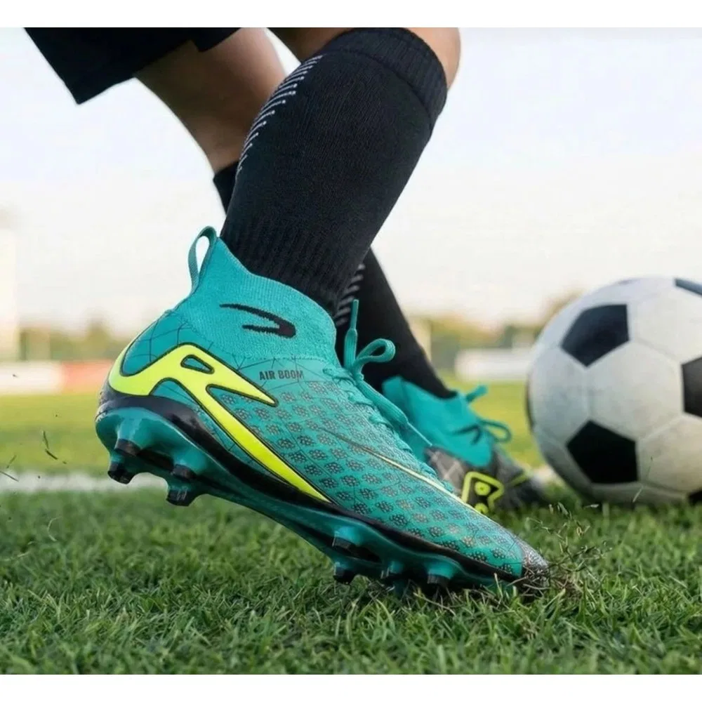 Детские футбольные бутсы для зала с шнуровкой Seda Shoes