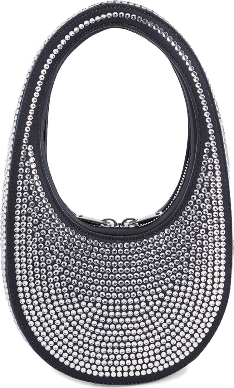 

Сумка Coperni Crystal Embellished Mini Swipe Bag Black Crystal, черный