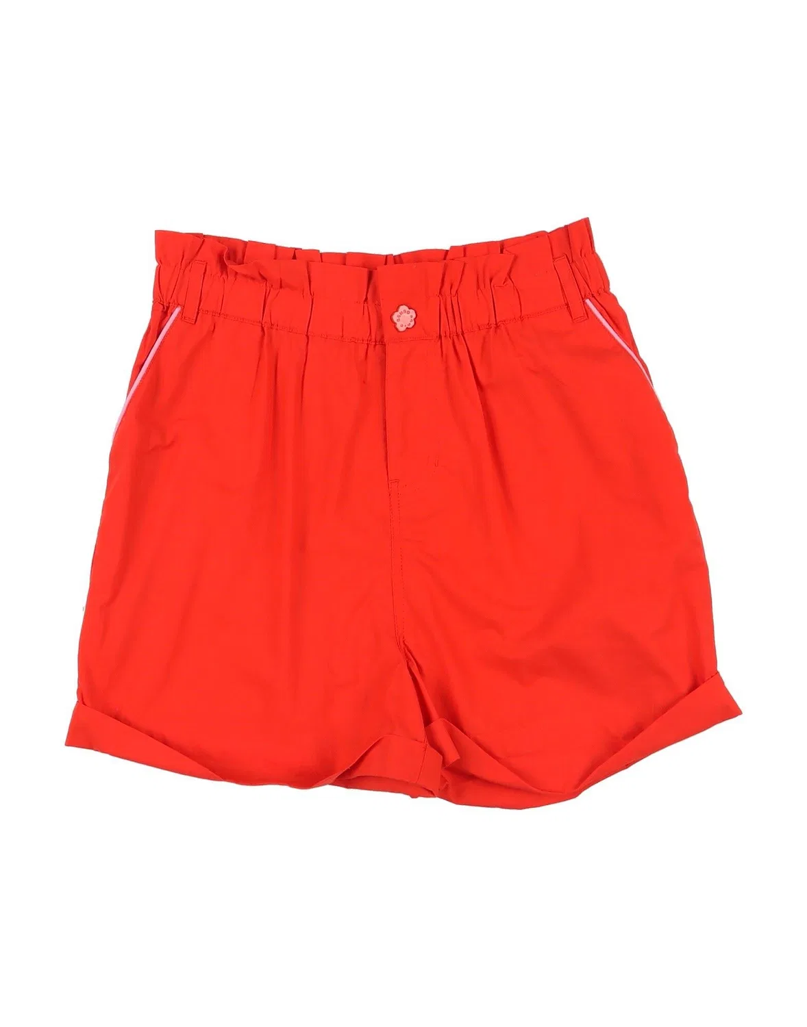 Детские шорты для девочек с принтом Kenzo Kids, красный