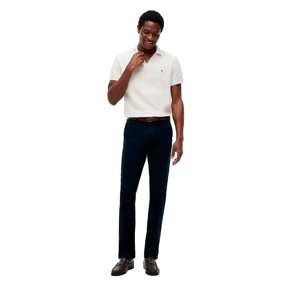 Мужские брюки чинос из стрейч-хлопка Denton Tommy hilfiger, Blue — фото 4