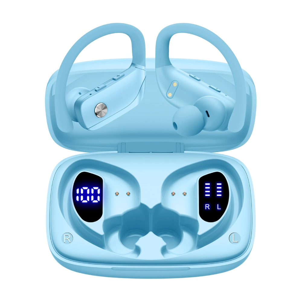 

Наушники беспроводные bmani T16, голубой