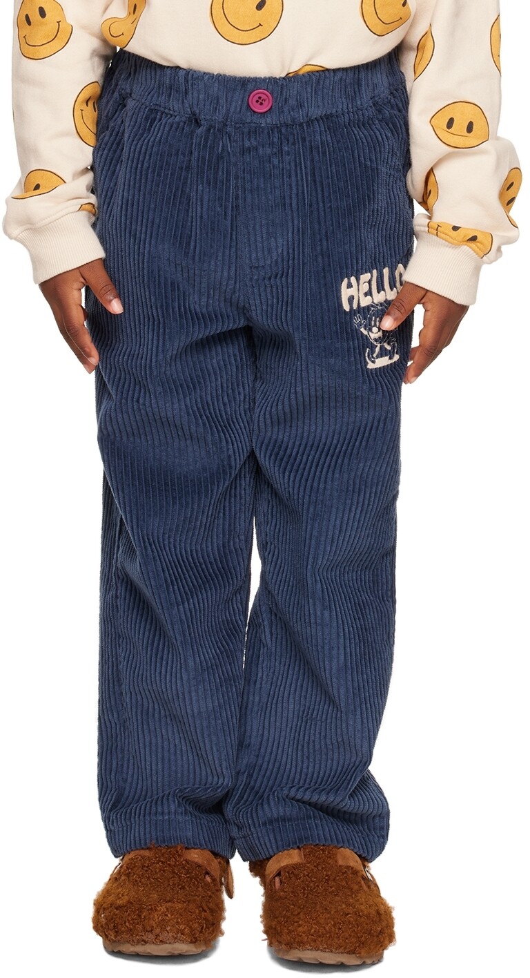 

Детские темно-синие брюки Hello Jellymallow, Синий, Детские темно-синие брюки Hello Jellymallow