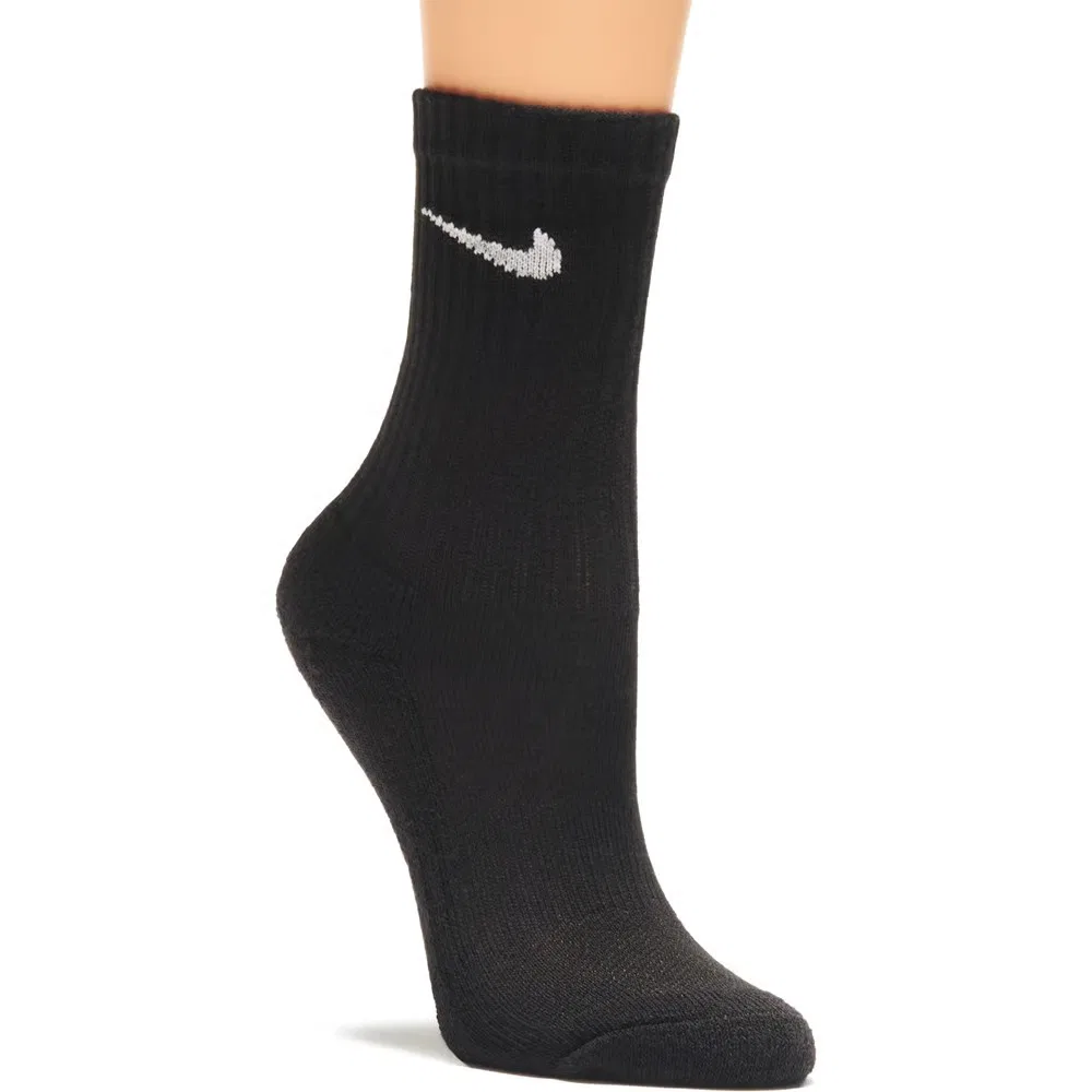 Набор из 6 детских носков размера XS для подростков Nike, Black/White — фото 2