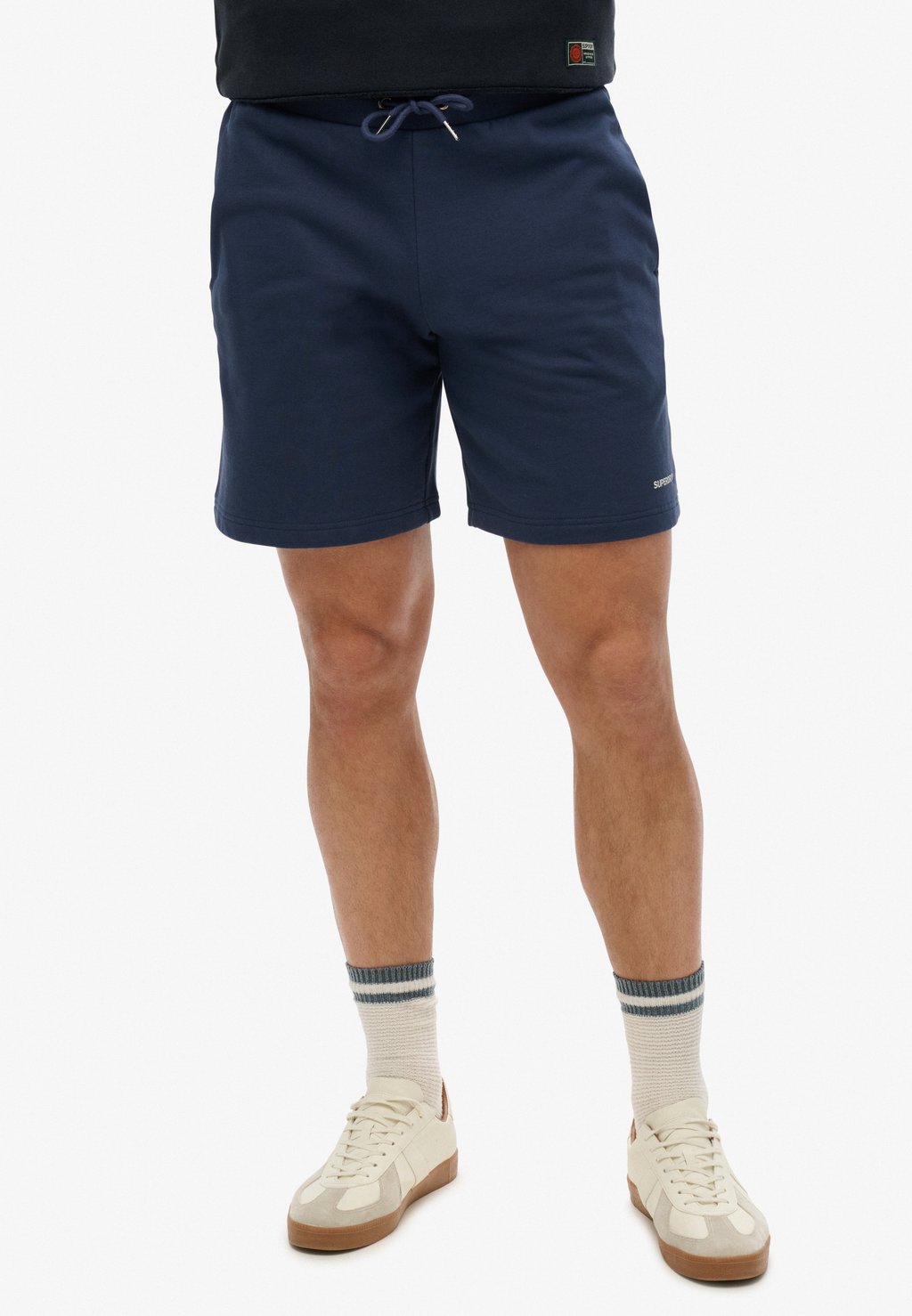 

Шорты PLAIN - Tracksuit bottoms Superdry, синий