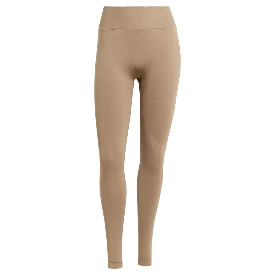 Спортивные узкие брюки ADIDAS PERFORMANCE Skinny Workout Pants 'SCRUNCH LEGGINGS' в цвете мокко