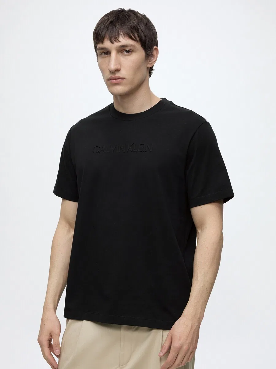 Футболка Calvin Klein 20S черного цвета — фото 2