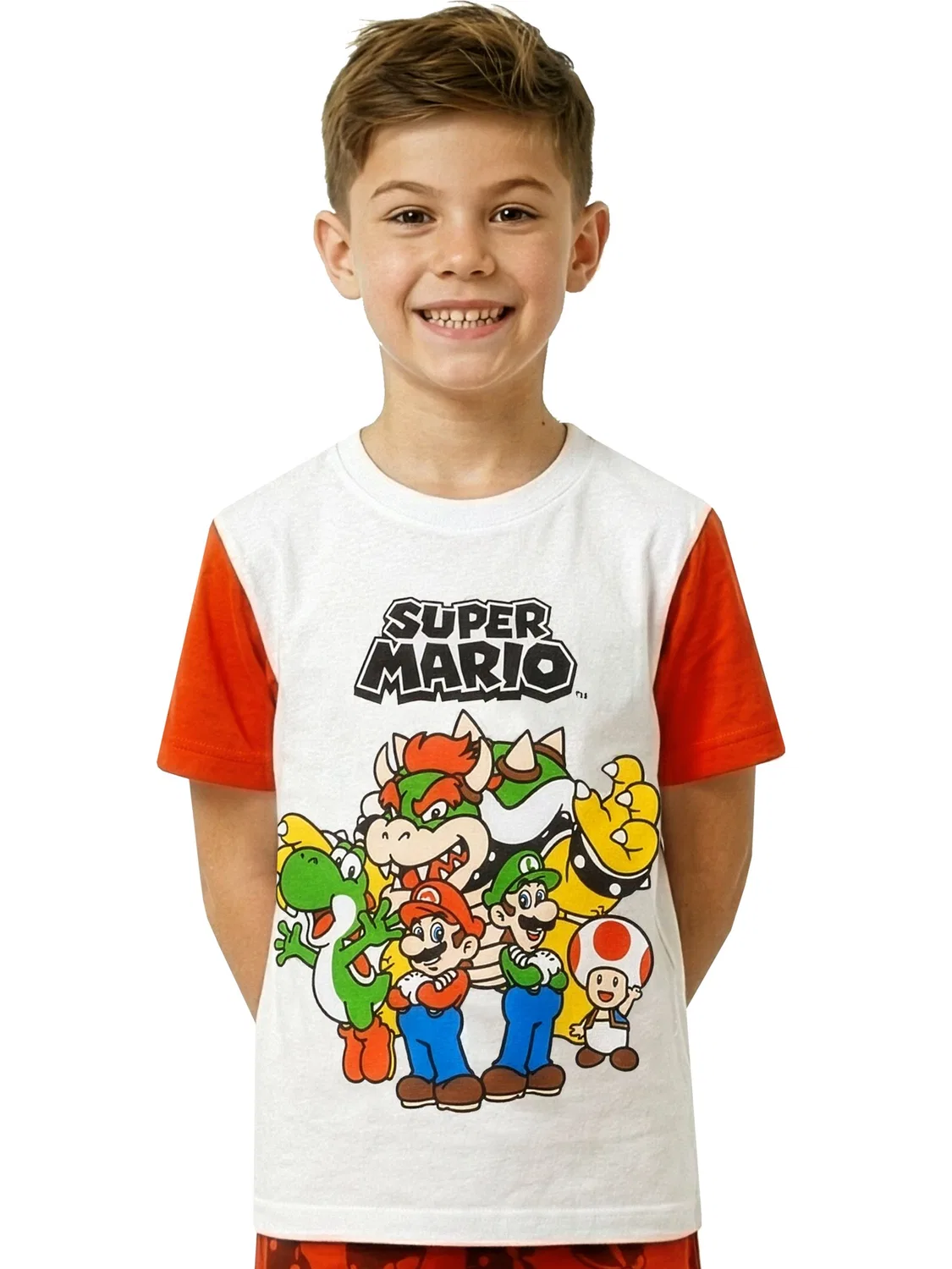 Пижама короткая Super Mario Character, красный — фото 3