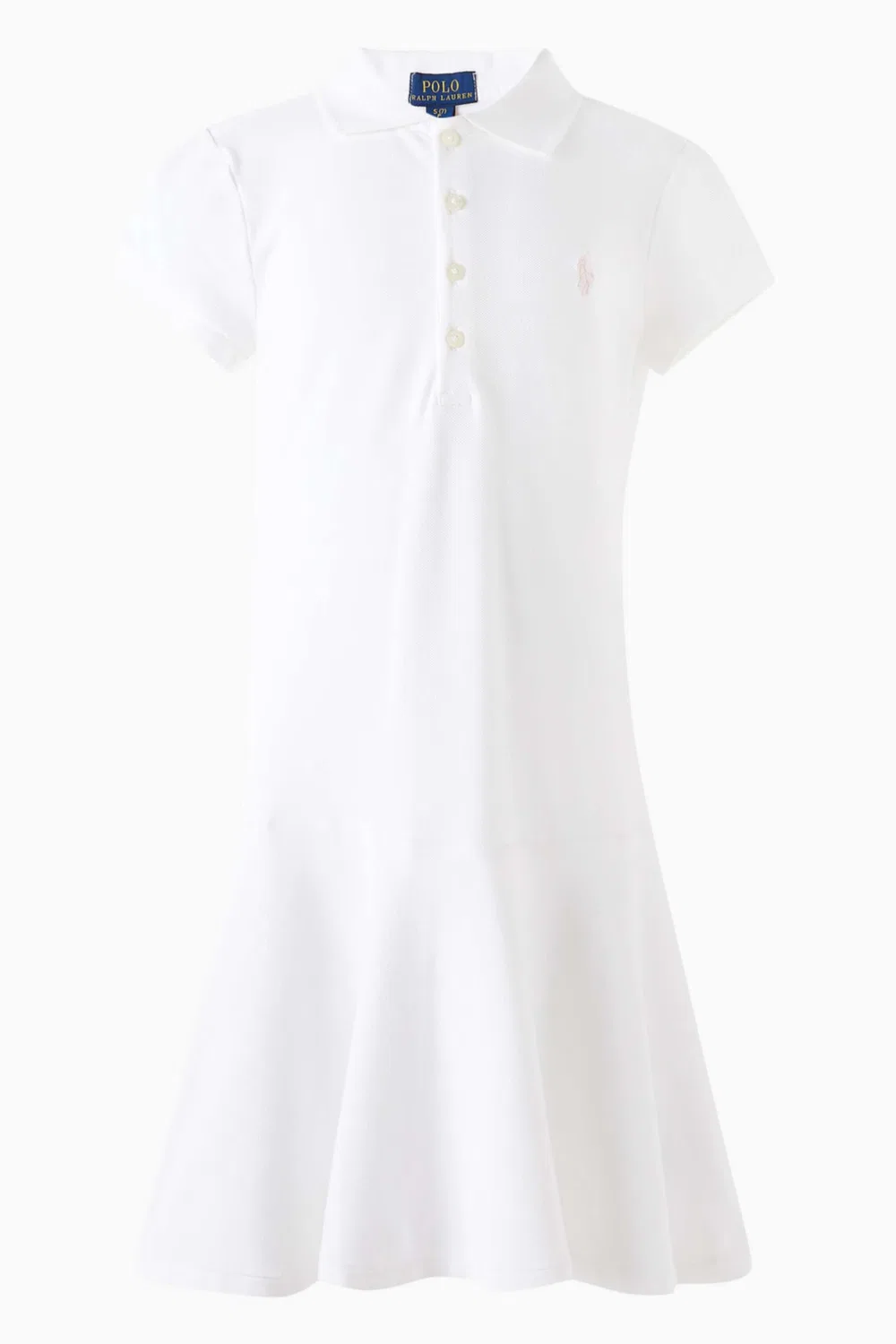 Платье-поло хлопковое с логотипом Logo Polo Dress Polo Ralph Lauren